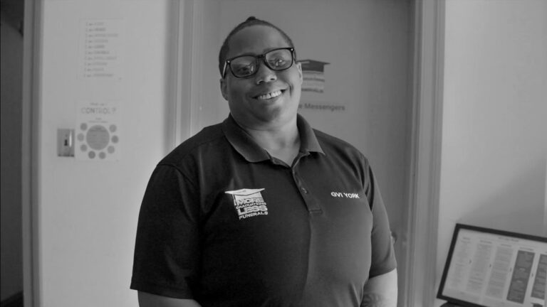 Tiff Lowe, York GVI smiles at the camera